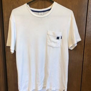 Roger Federer white T-shirt, medium